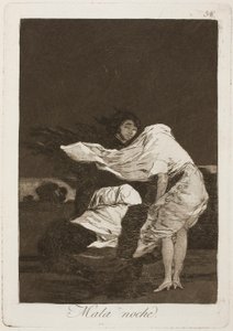 Špatná noc od Francisco de Goya